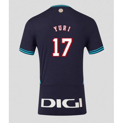 Maglia Calcio Athletic Bilbao Yuri Berchiche #17 Seconda Divisa 2025-26 Manica Corta